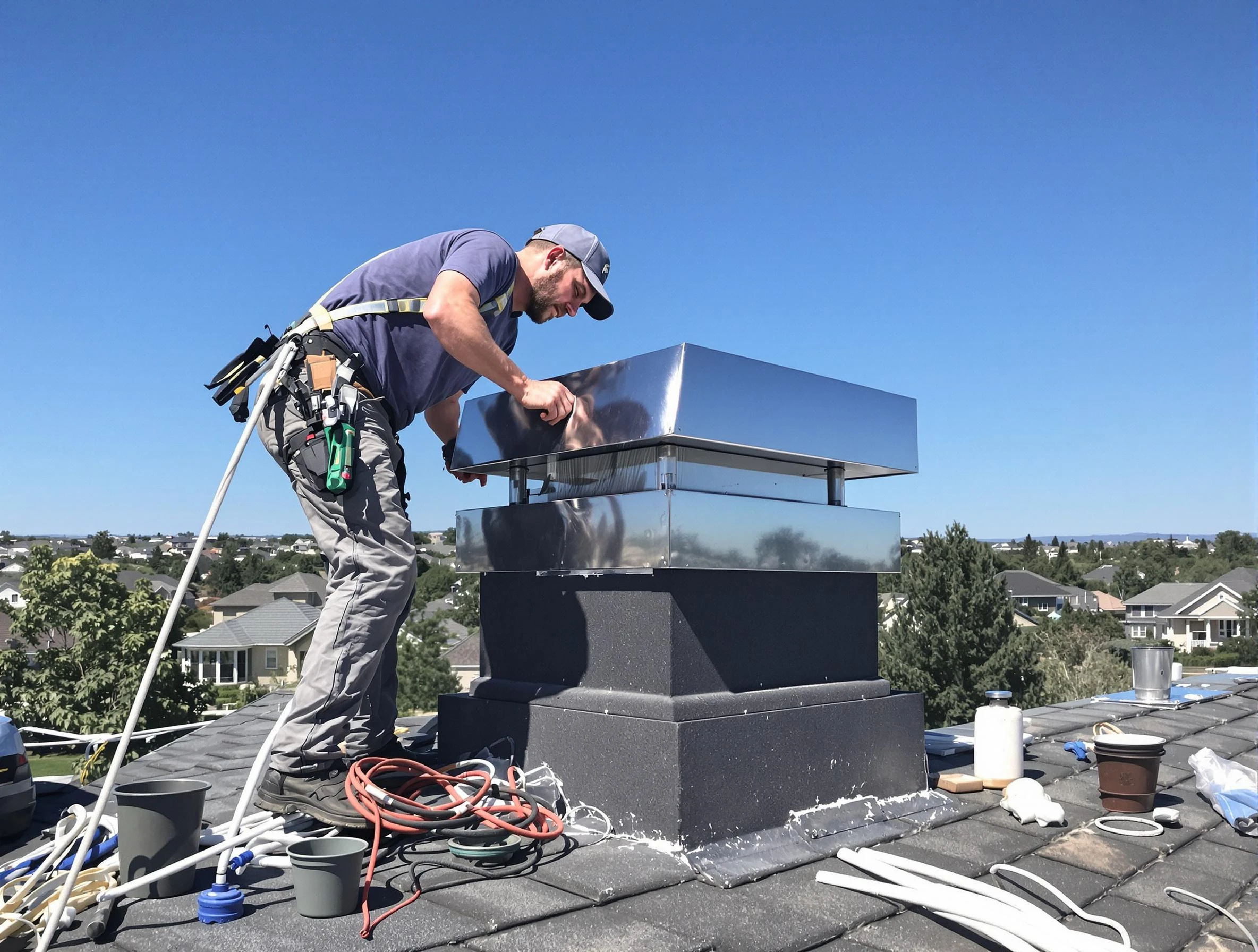 Chimney Cap Services in Woburn