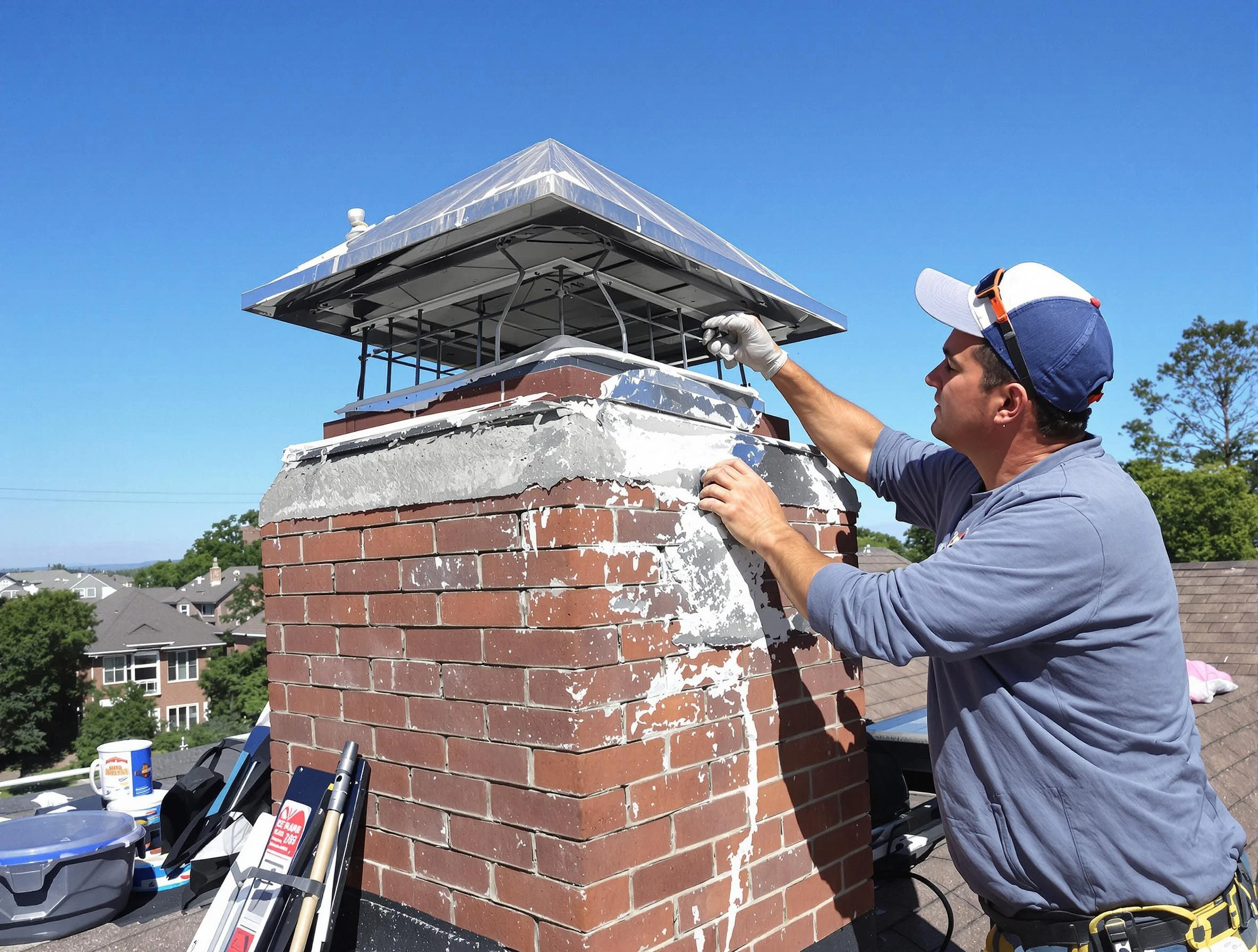 Chimney Crown Services in Woburn