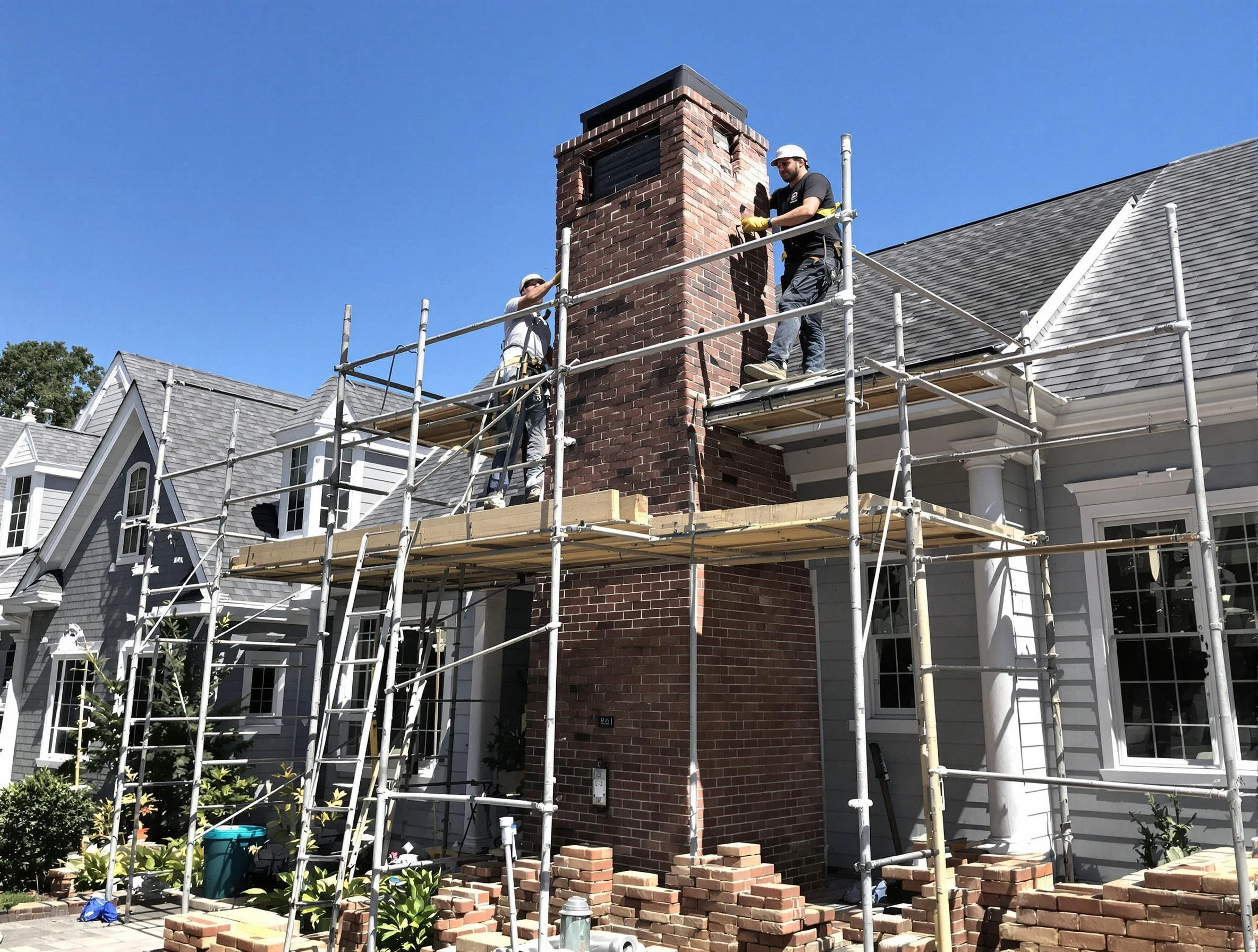 Chimney Rebuilding in Woburn